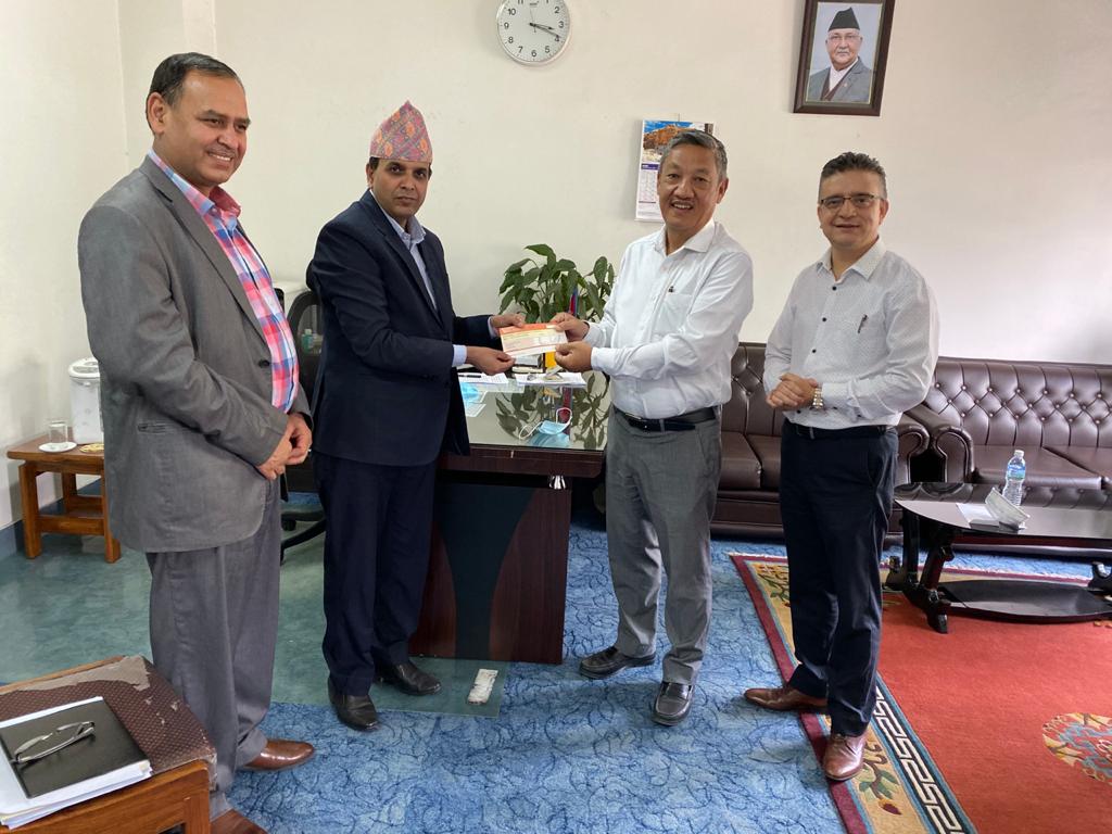 यति समूहद्धारा कोरोना राहत कोषमा एक करोड सहयोग