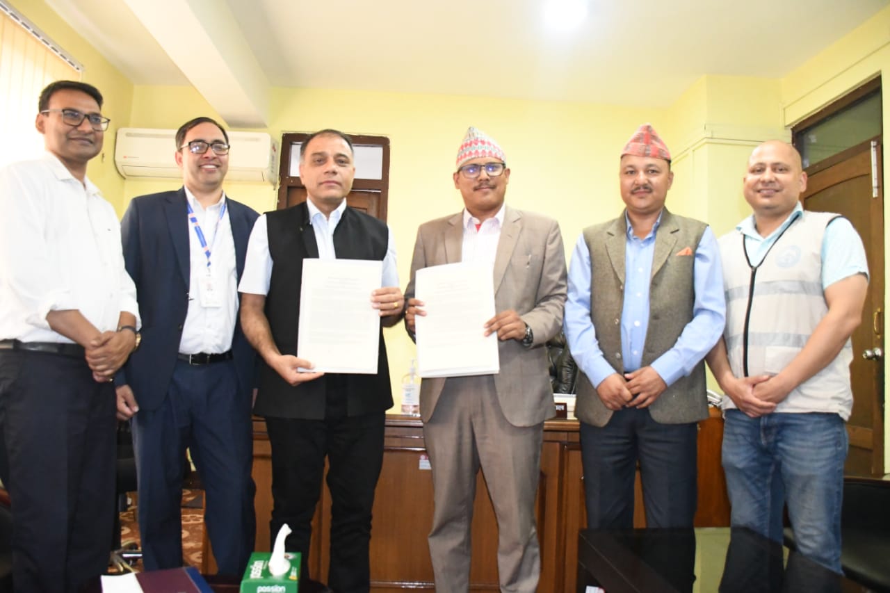 नेपाल स्वास्थ्य अनुसन्धान परिषद् र कर्णाली स्वास्थ्य विज्ञान प्रतिष्ठानबीच सम्झौता