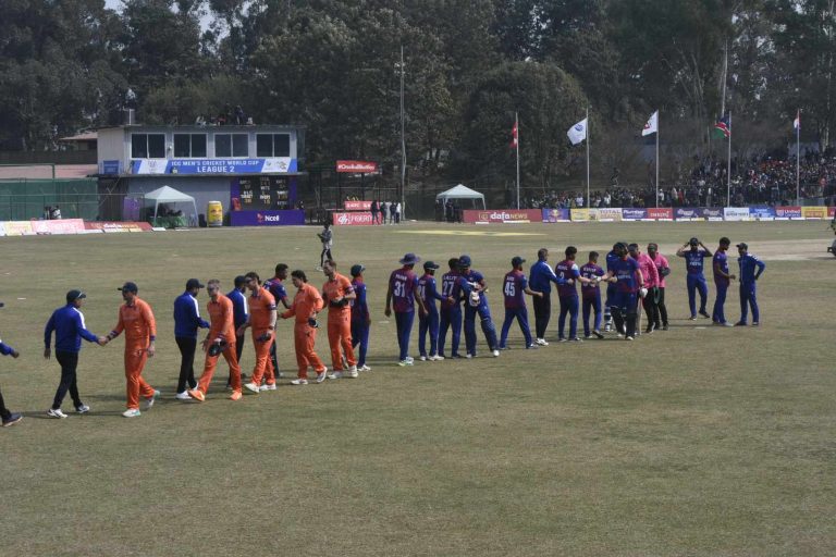 आईसीसी क्रिकेट विश्वकप लिग–२ : सिरिजको अन्तिम खेलमा आज नेदरल्यान्ड्ससँग भिड्दै नेपाल