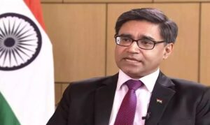 प्रधानमन्त्री ओलीलाई विदेशसचिव मिस्रीले दिए भारत भ्रमणको निम्तो