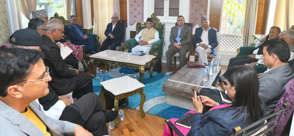 एमाले सचिवालय बैठक बस्दै : जेन–जी आन्दोलन र महाधिवेशन प्रमुख एजेन्डा
