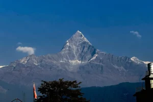 हिमालहरू नाङ्गा र काला पहाडजस्ता देखिन थाले