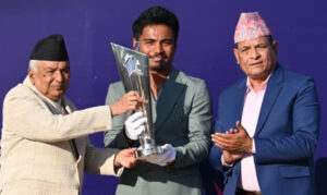 पौडेलको कप्तानीमा टी–२० विश्वकपका लागि नेपाली टोली घोषणा