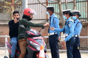 ट्राफिक प्रहरीद्वारा एक करोड १८ लाख बढी राजस्व सङ्कलन