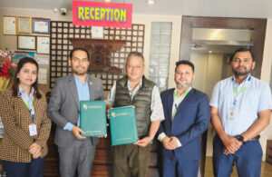 कामना बैंक र अशोका रिर्सोटबीच सम्झौता