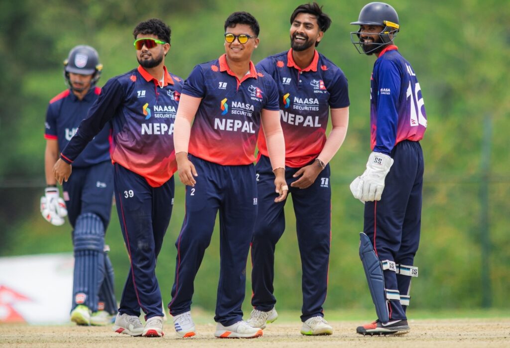 स्मित पटेलको विस्फोटक शतक, नेपाल ‘ए’सामु अमेरिकाले राख्यो २६३ रनको चुनौती